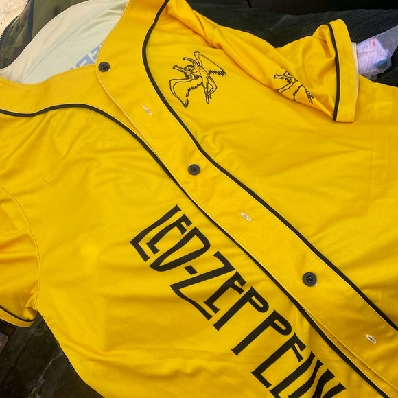 Led Zeppelin Rock Band Baseball Jersey 3xl - Picture 1 of 4